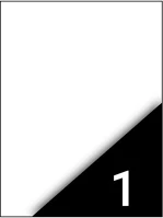 Fortuna 10886 Etikett  210x297mm univerzális 100 címke/doboz 100 ív/doboz kép