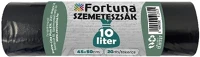Fortuna 12.01737 Szemeteszsák  10l pipere fekete 45x50 cm 20 darabos kép