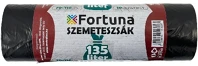 Fortuna 135l Szemeteszsák fortuna 135l fekete 70x110 cm 10 db/tekercs