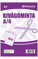 Fortuna 15.00648 Kivágóminta  a/4 10 íves kép
