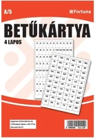 Fortuna 15.16212 Betűkártya  4 íves kép