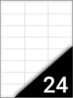 Fortuna 2400 Etikett  70x36mm univerzális 2400 címke/doboz 100 ív/doboz kép