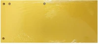 Fortuna VEC02_01536 Elválasztócsík 105x235mm karton sárga 50 darabos kép