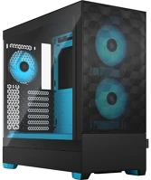 Fractal design FD-C-POR1A-02 Pop air tower fekete, cián kép