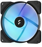 Fractal design FD-F-AS1-1406 140mm aspect 14 rgb fekete ház hűtőventilátor (3-pack) kép