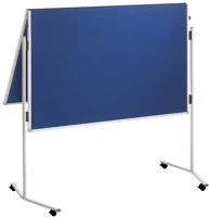 Franken ECO-UMTFG03R Moderációs fal 120 x 150cm behajtható  kék kép