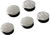 Franken HM22CR/5 Mágnes króm 22mm,  10 db/csomag, ezüst kép