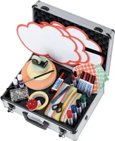 Franken UMK Moderációs bőrönd vizuálkommunikációs kiegészítő készlettel kép