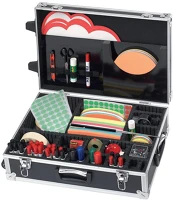 Franken UMKR Moderációs bőrönd vizuálkommunikációs kiegészítő készlettel kép