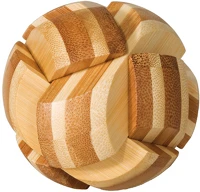 Fridolin 17461 Játék puzzle iq-test ball bambusz kép