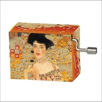 Fridolin 58121 Zenedoboz  gustav klimt 'adele bloch bauer' kép