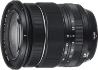 Fujifilm XF16-80MM F/4 Xf16-80mm f/4 r ois wr objektív fekete kép