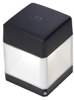 Fumagalli DS2.560.000.AXD1K Elisa wall led 10w gx53 fekete kültéri falilámpa kép