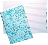 Fűzfői 01.01466 Regiszteres füzet lady a/4 80 lapos kép