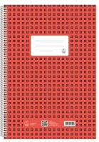 Fűzfői 70870000FG Spirálfüzet, a4, kockás, 70 lap,  