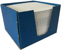 Fűzfői K01600007G Kockatömb, 100x100 mm, adagolóval, kockás kép