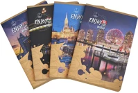 Fűzfői papírmanufaktúra 21-48 4-8 Füzet iskolai a5, 48ap, vonalas 21-48 4-8 osztályos design 3d enjoy kép