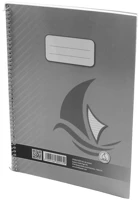 Fűzfői papírmanufaktúra 60115B501G Spirálfüzet b5 60lap, vonalas kép