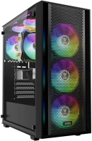 Gamdias 16333-12664-40000-G Aura gc2 elite argb tempered glass black kép