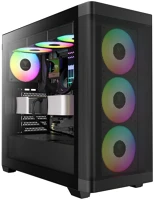 Gamdias 16333-52A61-40000-G Athena m3 tempered glass black kép