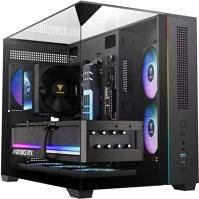 Gamdias ATLAS M3M Tempered glass black kép