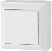 Gao 0323H Business line ip20 nyomókapcsoló, beltéri, 230 v~ / 50 hz / 10 a, fehér kép