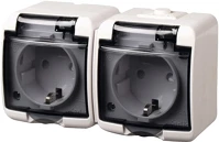 Gao 22121 2 férőhelyes földelt aljzat kép