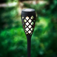 Garden of eden 11262E Led szolár lámpa - leszúrható - lángeffekt - 60 x 420 mm kép