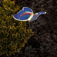 Garden of eden 11387C Led-es szolár pillangó - hidegfehér - 65 cm - 4 féle kép