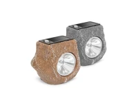 Garden of eden 11389D 11389d led-es kültéri szolárlámpa, kőmintás kép