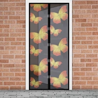 Garden of eden 11398C Szúnyogháló függöny ajtóra mágneses 100 x 210 cm pillangós () kép