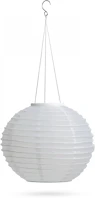 Garden of eden 11399H-WH Szolár lampion - fehér - hidegfehér led - 28 cm () kép