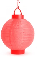 Garden of eden 11399RD Led-es lampion - 1 led - piros - 2 x aaa () kép