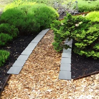 Garden of eden 11468I Virágágyás / gyepszegély - 4 db / csomag - 24,5 x 10 cm - műanyag kép