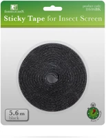 Garden of eden 11606BK Öntapadós szúnyogháló-rögzítőszalag fekete 5,6 m () kép