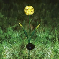 Garden of eden 11738 Leszúrható szolár virág - hortenzia - 2 féle - 25 melegfehér LED - 13 x kép