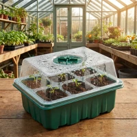 Garden of eden 11983 Palántanevelő szett tetővel - 18,5 x 14,5 x 11 cm kép