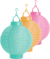 Garden of eden 11399F 11399f szolár lampion, 3 színben,  hidegfehér led-es, 21 cm kép