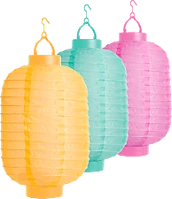 Garden of eden 11399G 11399g szolár lampion, 3 színben, hidegfehér led-es, 21 cm kép