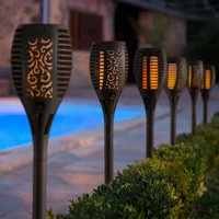 Garden of eden GL11262 Szolár kerti lámpa - lángokat imitáló - 56 cm kép
