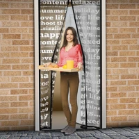 Garden of eden GL11398B Mágneses szúnyogháló ajtóra feliratos 100 x 210cm kép