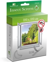 Garden of eden GL11600WH Szúnyogháló ablakra 100 x 100cm fehér kép