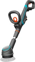 Gardena 14840-55 compact 18v p4a solo, keménypadló-tisztító (szürke/türkiz, akkumulátor kép