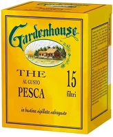 Gardenhouse 30.01891 Fekete tea  őszibarack 15x2 g kép