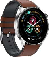 Garett electronics MEN_ELEGANCE_RT_JASN_BRAZ Férfi okosóra - men elegance rt világosbarna, bőr kép