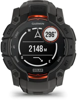 Garmin 010-02935-00 Instinct 3 fekete sötétszürke szíjjal okosóra kép