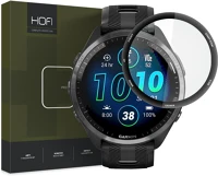 Garmin FD9490713933718 Okosóra fólia -  forerunner 965 - kijelzővédő fólia, fekete kerettel kép