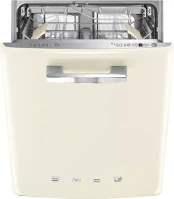 Smeg STFABCR3 Beépíthető mosogatógép bézs 60cm 50-es évek stílusa kép
