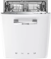 Smeg STFABWH3 Beépíthető mosogatógép fehér 60cm 50-es évek stílusa kép