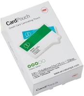 Gbc 3740300 Meleglamináló fólia, 125 mikron, 54x86mm, kép